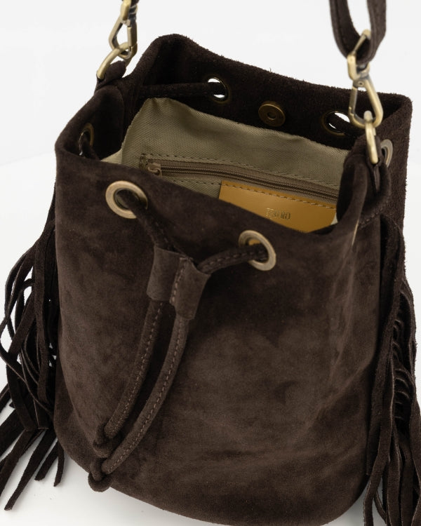 Teatro Hazel Suède dark brown