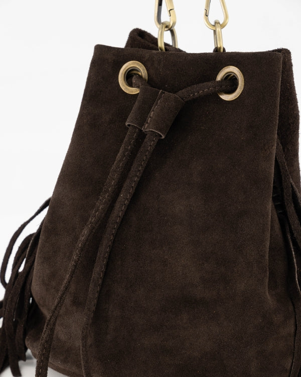 Teatro Hazel Suède dark brown