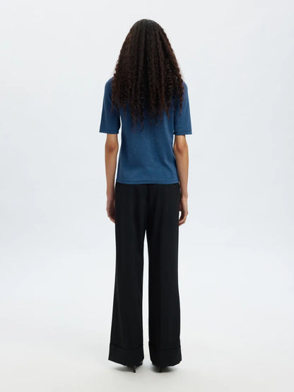 SLFLura 2/4 Knit O-Neck