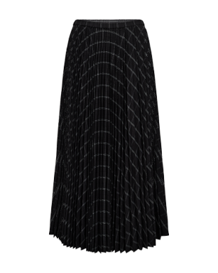 CMAurora Skirt gray pinstripe
