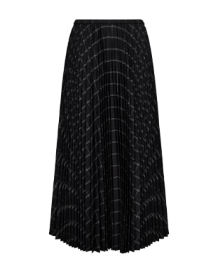 CMAurora Skirt gray pinstripe
