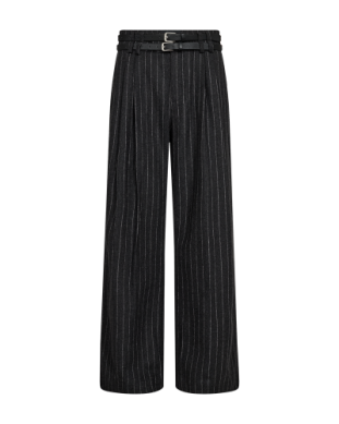CM Catharina Pants grey pinstripe melange