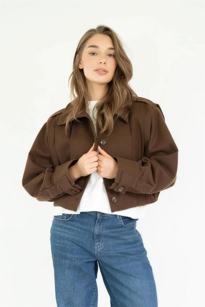 Est Seven Jossy Jacket brown