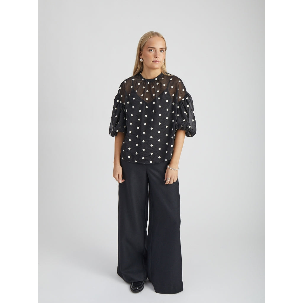 PC Tasneem Blouse black jacquard