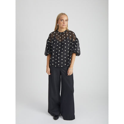 PC Tasneem Blouse black jacquard