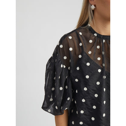 PC Tasneem Blouse black jacquard