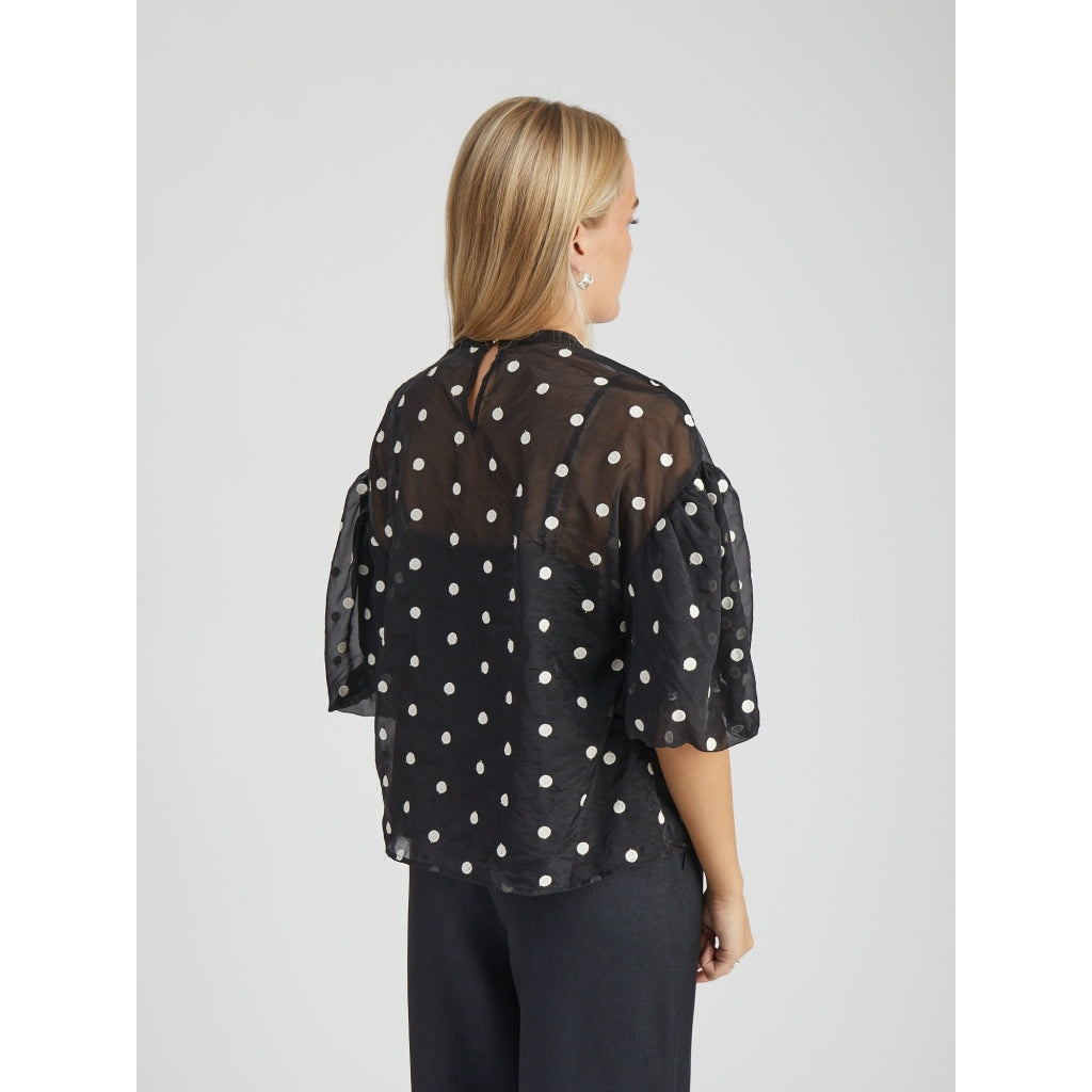 PC Tasneem Blouse black jacquard