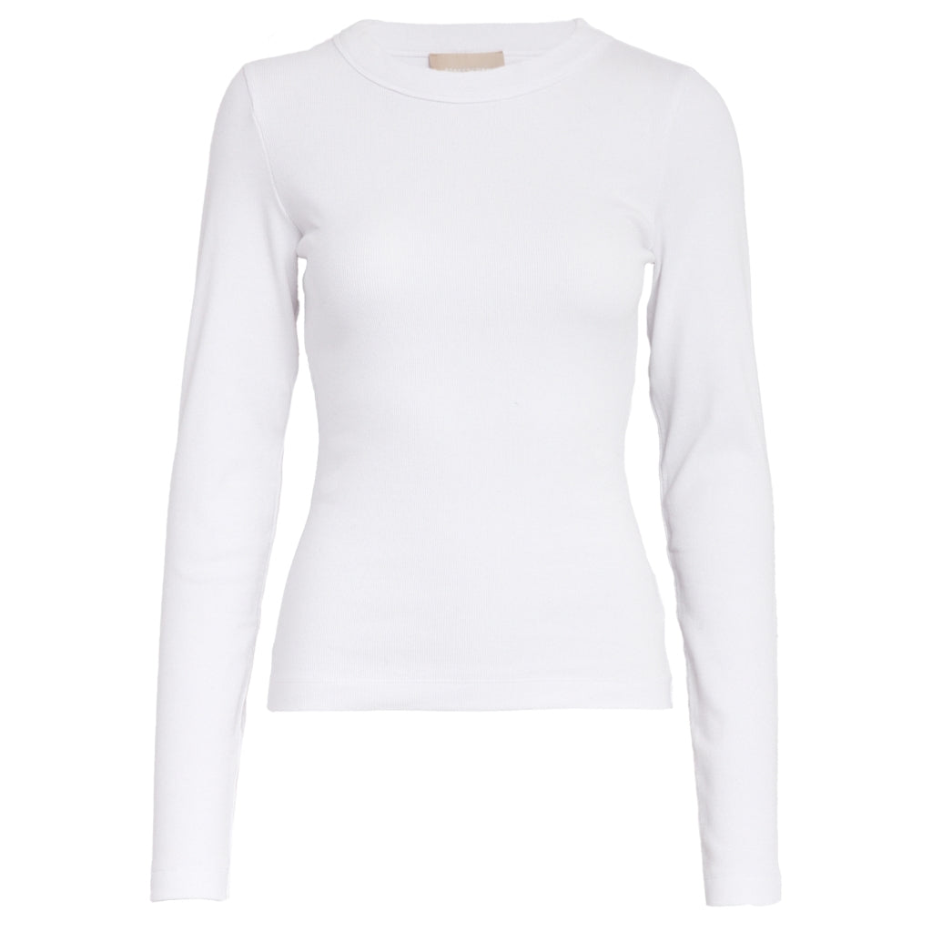 PC Phoebe GOTS Long Sleeve Top white