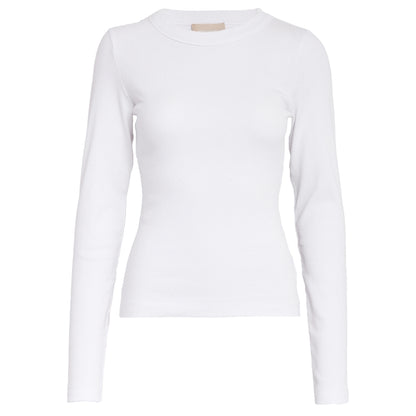 PC Phoebe GOTS Long Sleeve Top white