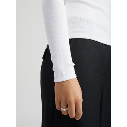 PC Phoebe GOTS Long Sleeve Top white