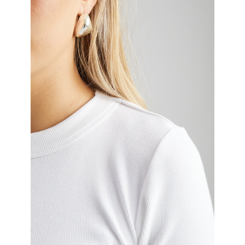 PC Phoebe GOTS Long Sleeve Top white