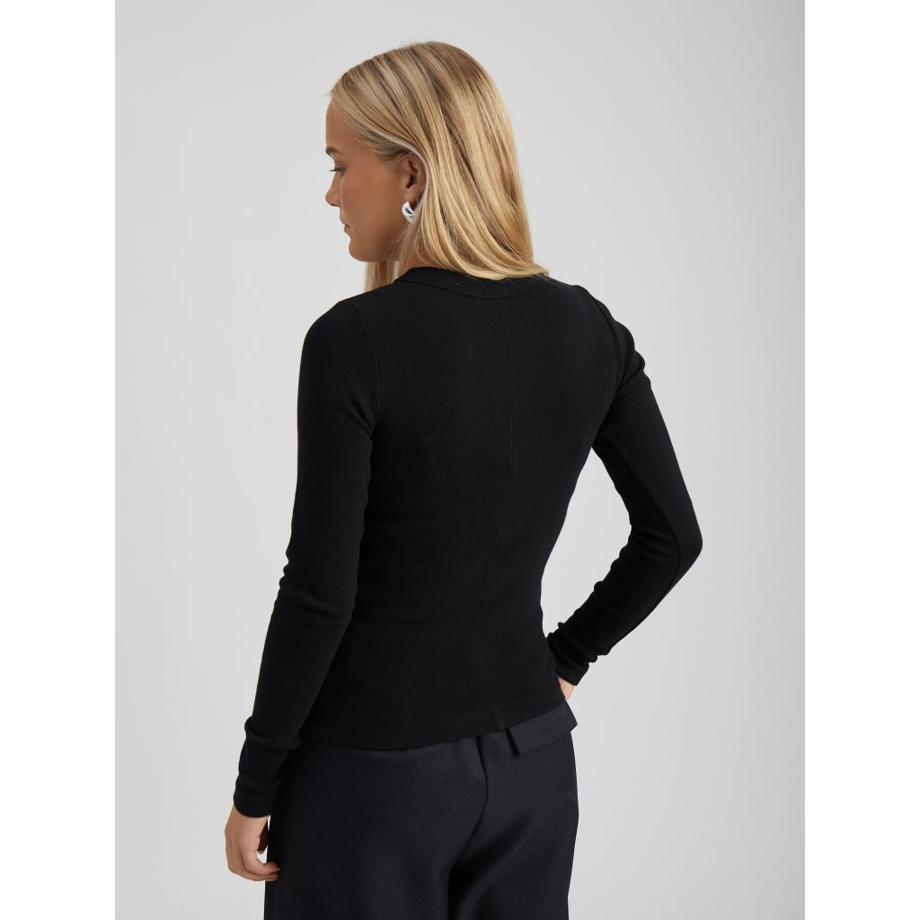 PC Phoebe GOTS Long Sleeve Top black