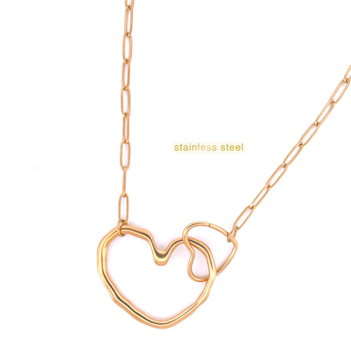 N56487-2 Double Hearts Necklace