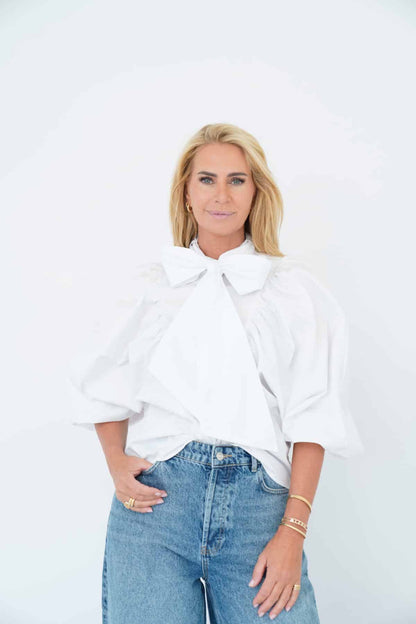 Est’Seven Guinevere Blouse white