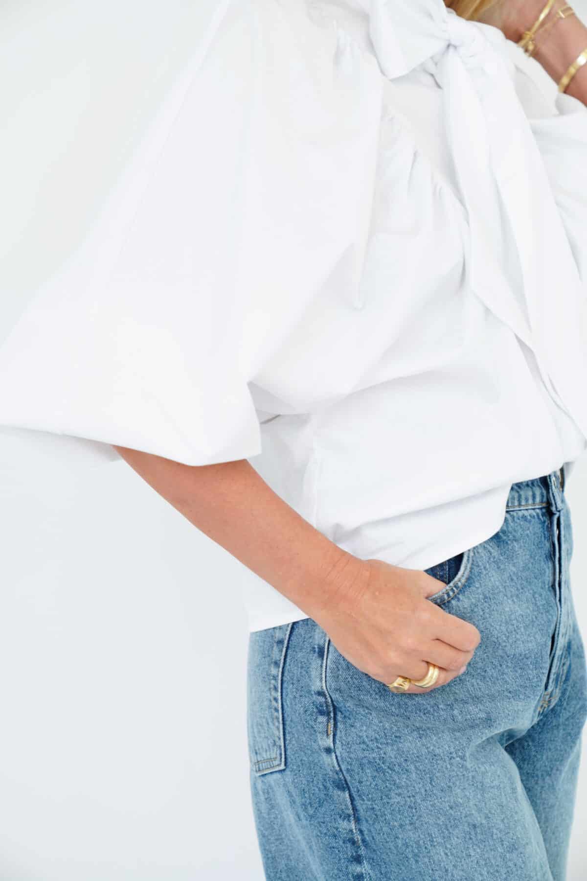 Est’Seven Guinevere Blouse white