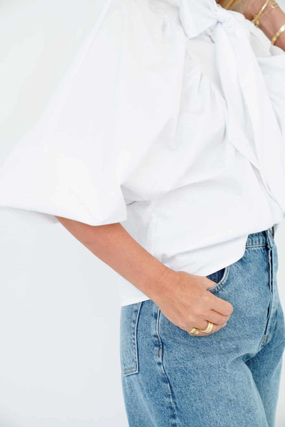 Est’Seven Guinevere Blouse white
