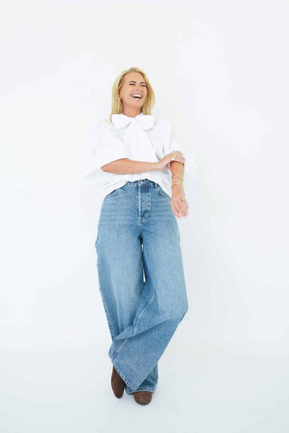 Est’Seven Guinevere Blouse white