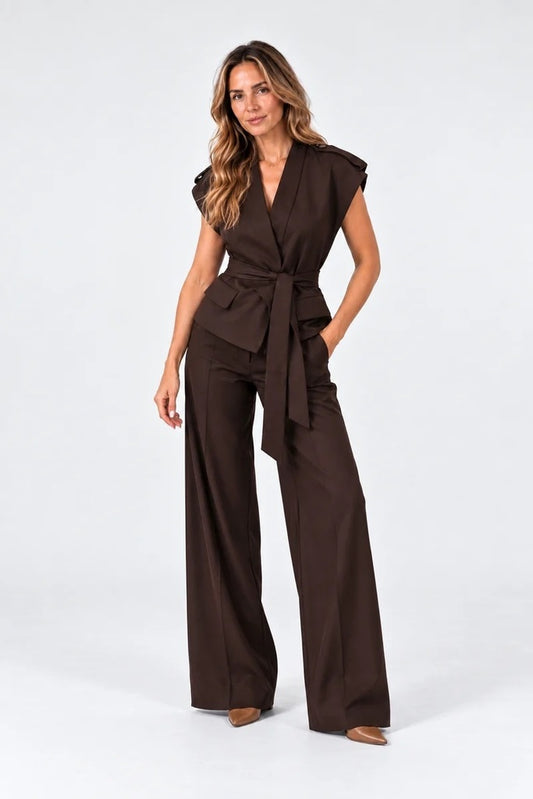 Est Seven Ferreira Josiah Trousers dark brown