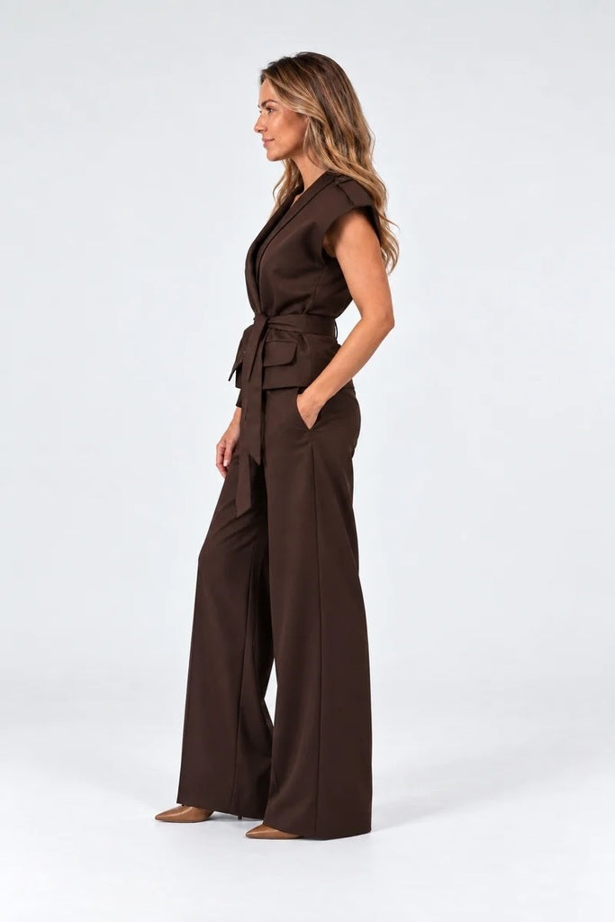 Est Seven Ferreira Josiah Trousers dark brown