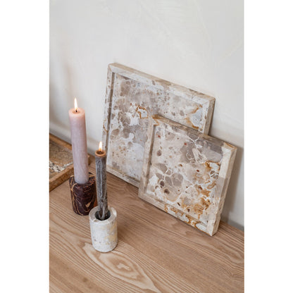 HS Tray marble Tia S beige