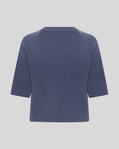 MSCHAubree East 2/4 Cardigan vintage indigo