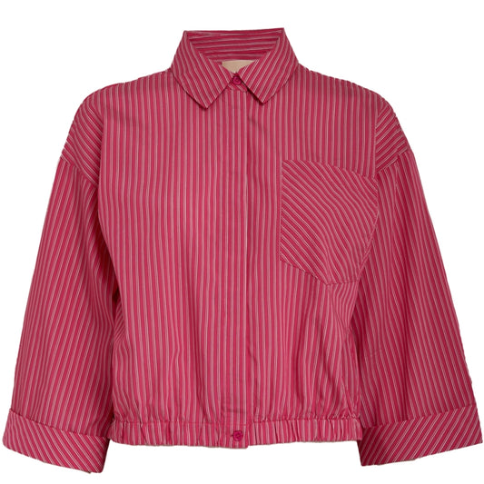 PCOmmie Shirt fuchsia stripe