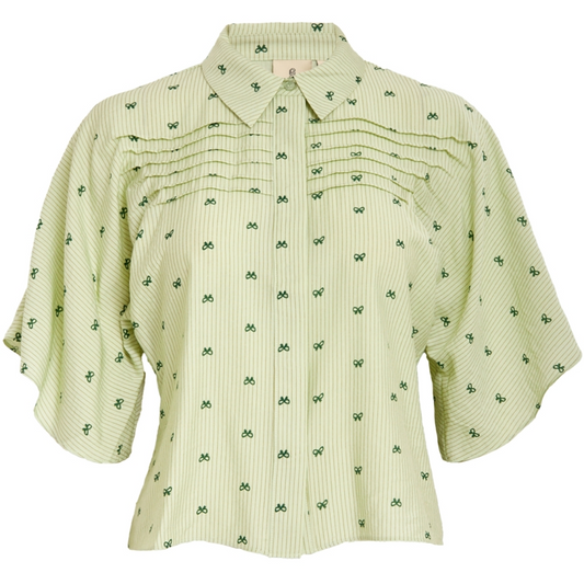 PCOsa Batsleeve Shirt nile green