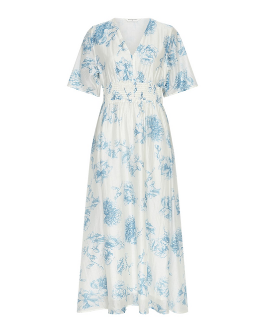 MschEvangelia 2/4 Dress blue flower