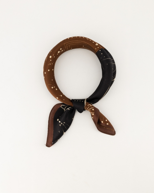 Teatro sjaal Zaya brown/brown