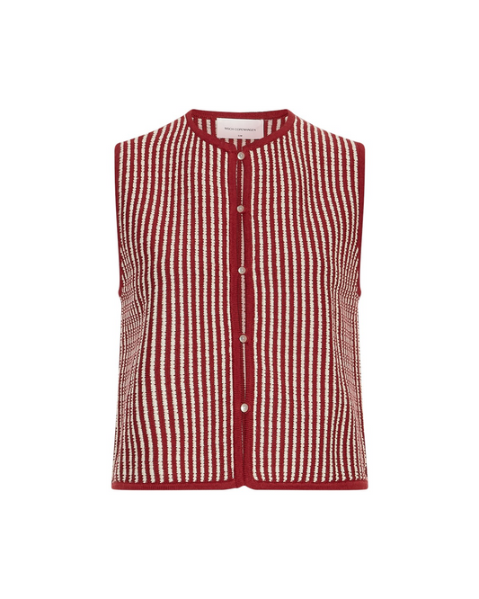 MschPricilla Vest STP rhubarb/sand