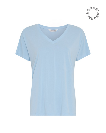 MschFenya Modal V Neck Tee summer song