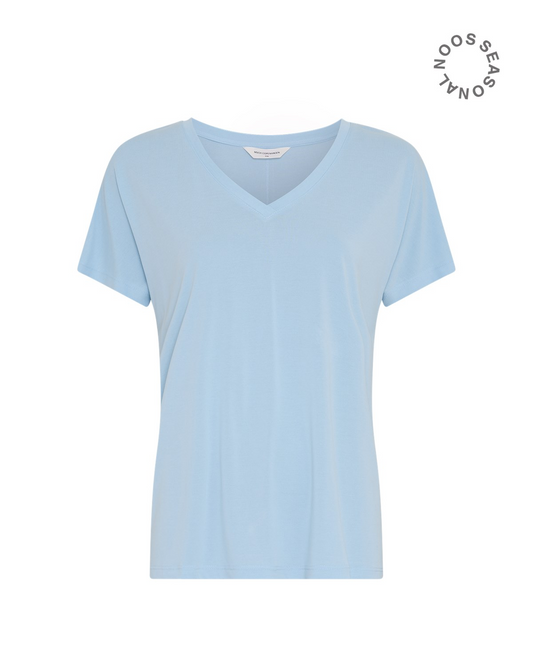 MschFenya Modal V Neck Tee summer song