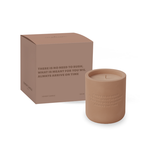 Cemented Candle 170gr There is no...caramel