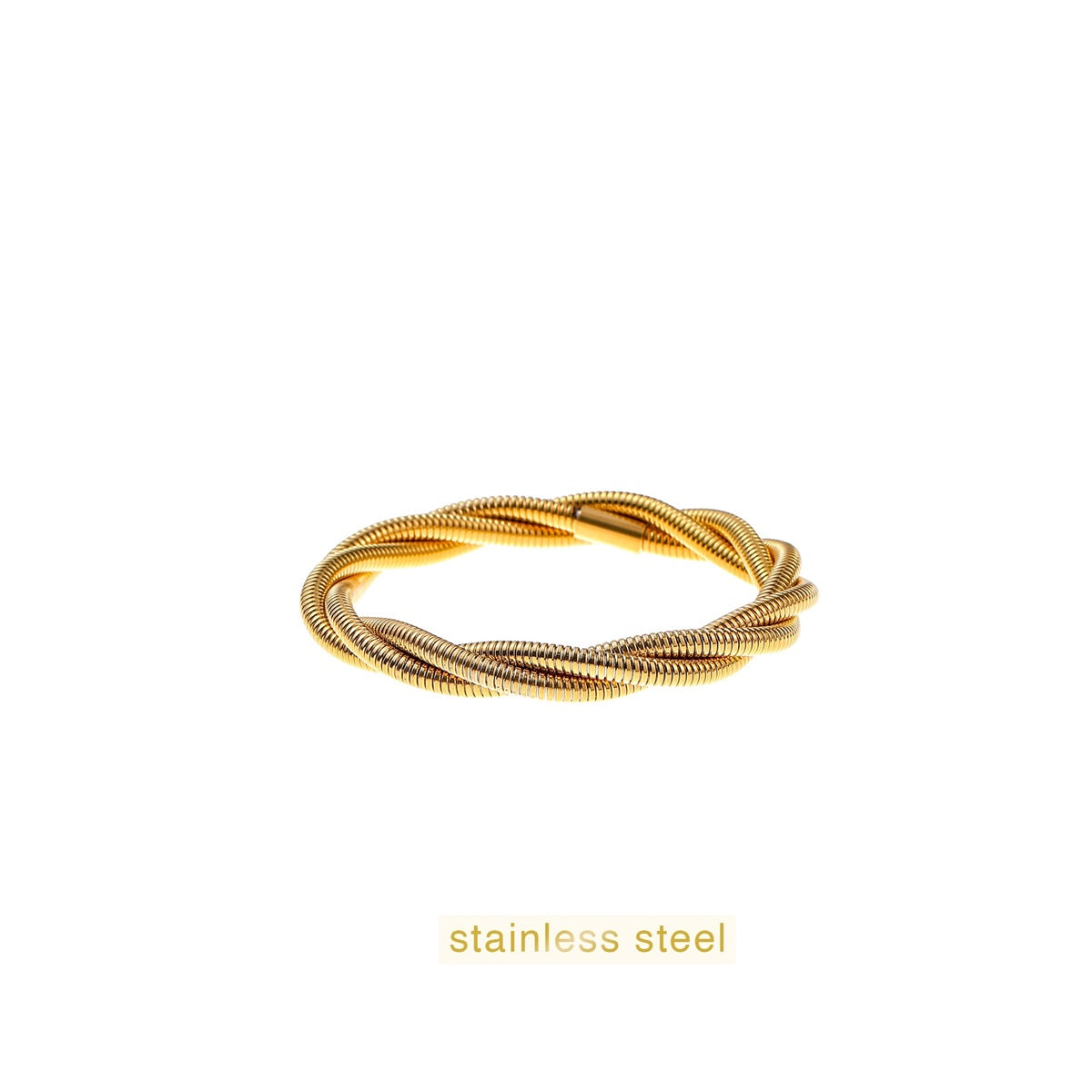B61255-2 drievoudige veer armband