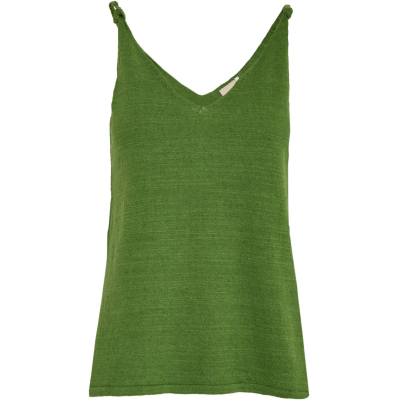 PCNuria Linen Knit Top cactus