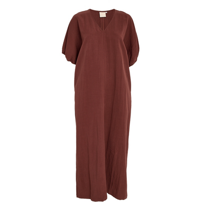 PC Rebecca Dress maroon red