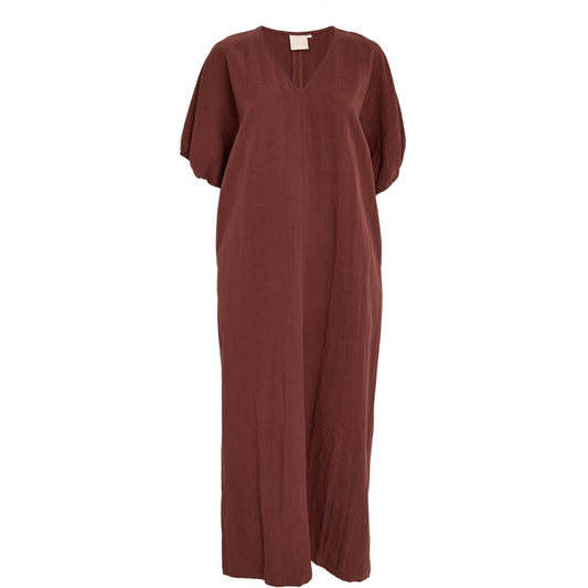 PC Rebecca Dress maroon red