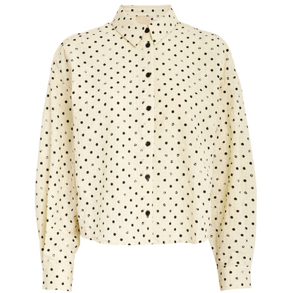 PCRaula Shirt whitecap grey print