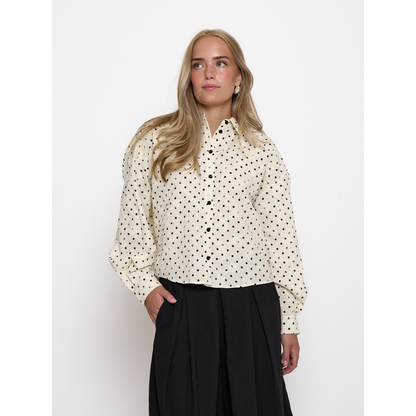 PCRaula Shirt whitecap grey print