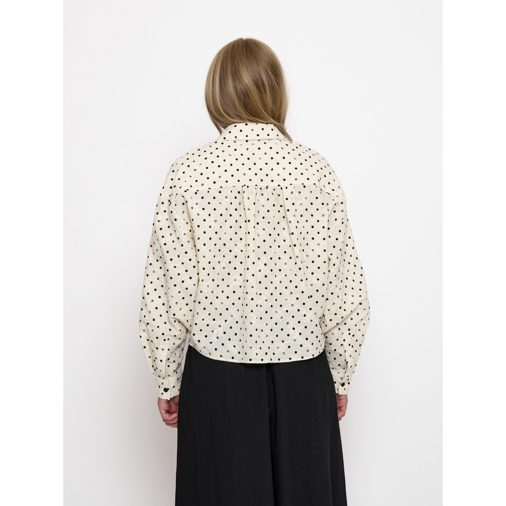 PCRaula Shirt whitecap grey print