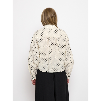 PCRaula Shirt whitecap grey print