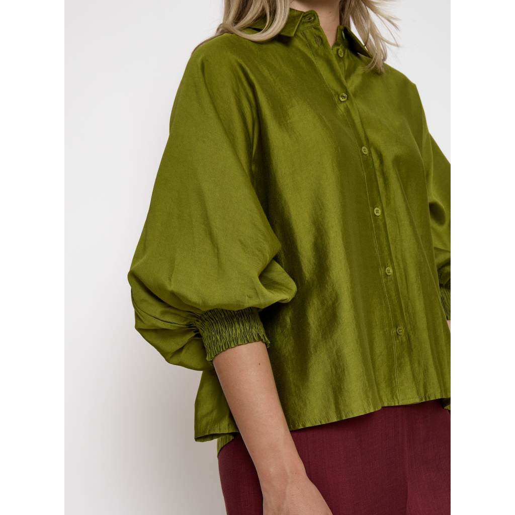 PCRegina Shirt calla green