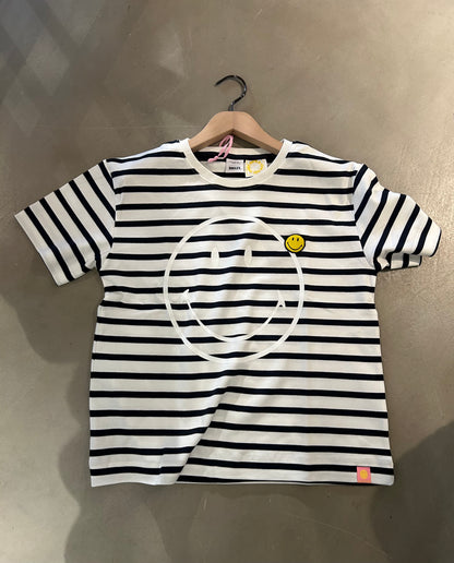 TSPShirt Smiley white/navy