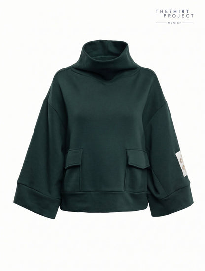 TSP Cropped Jacket pine green 51864