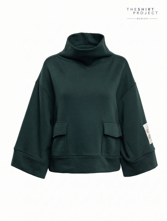 TSP Cropped Jacket pine green 51864