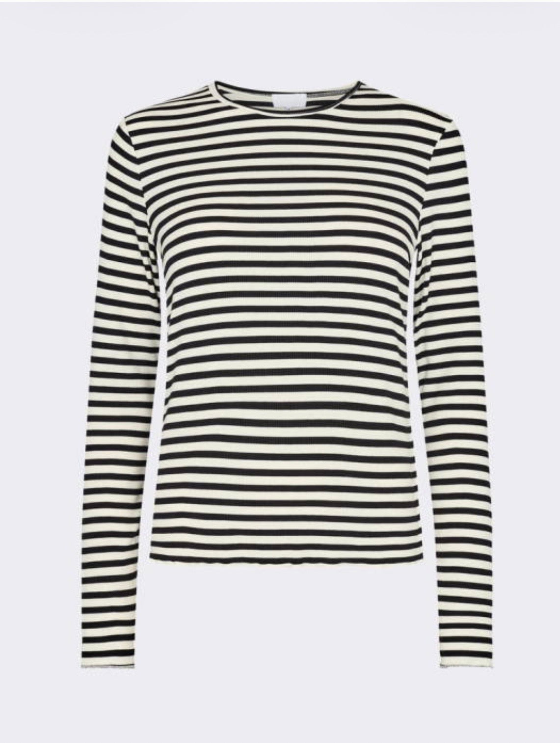 TSP Striped Long Sleeve Top ecru/pine green 51931