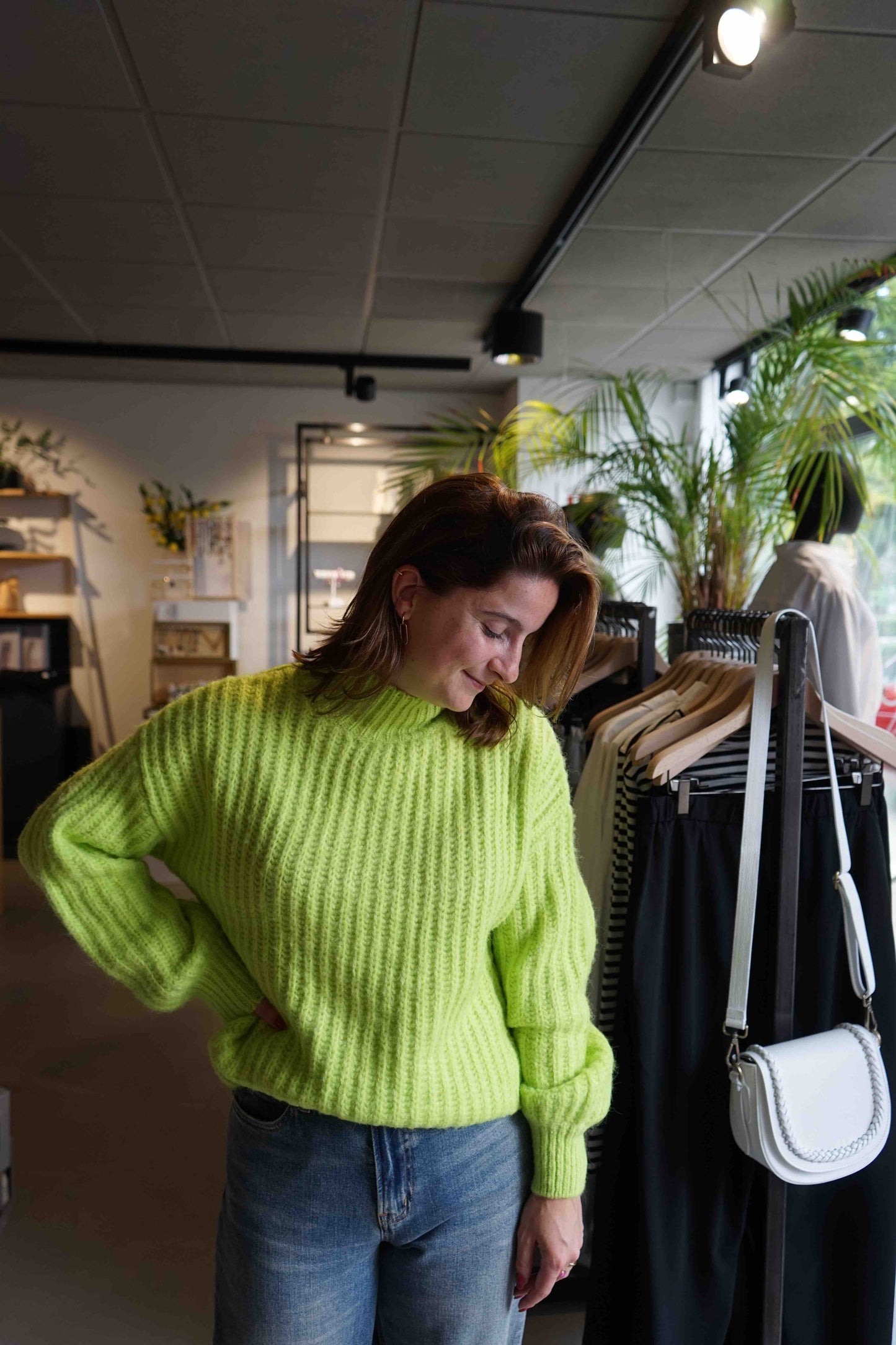 Joelle knit Wild Lime