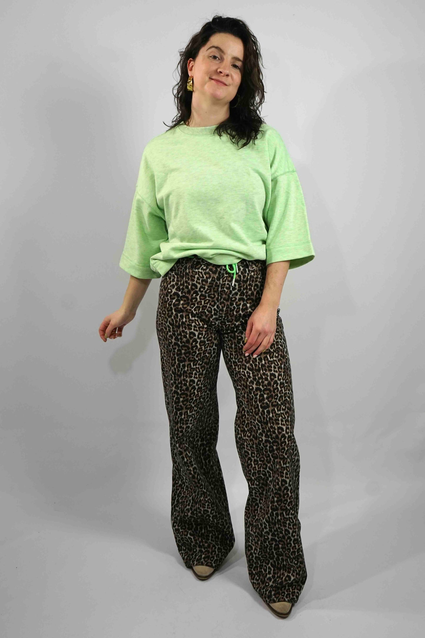 Londyn Sweat Kiwi Squeeze melange