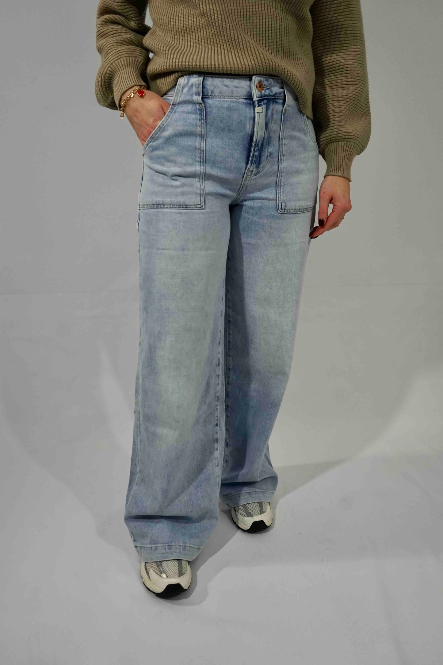 Jeans Lulu Aqua Blue L32