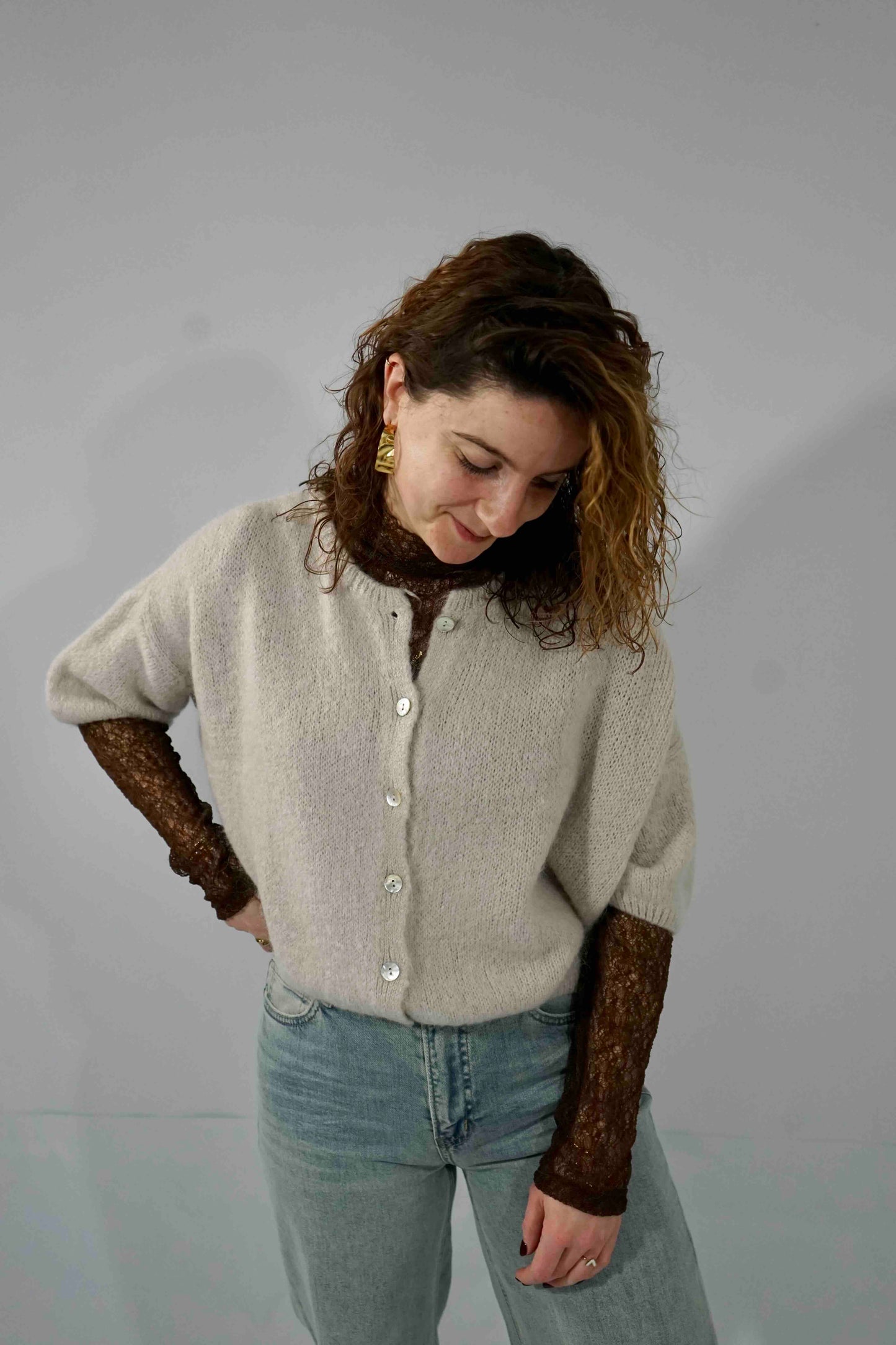 Vestje Mila Beige